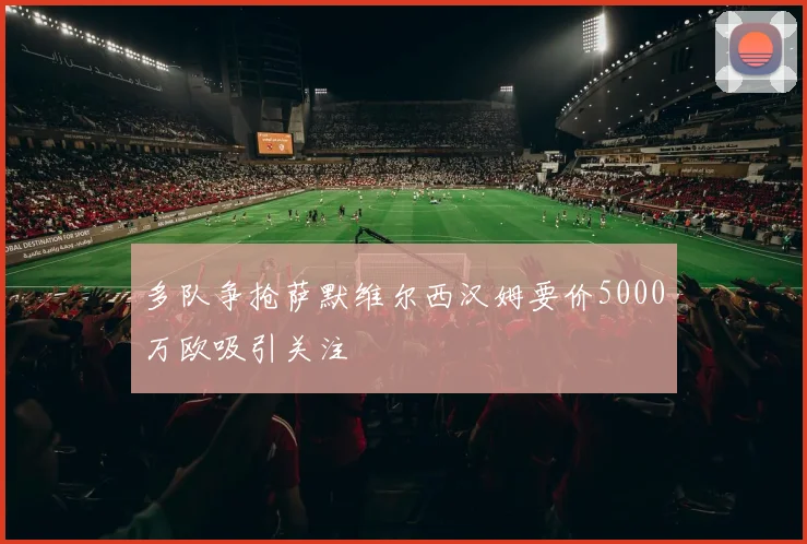 多队争抢萨默维尔西汉姆要价5000万欧吸引关注